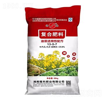 復合肥料（油菜適用性肥）13-5-7-湘珠-隆科肥業(yè)