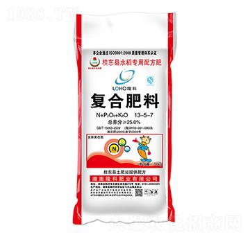 復合肥料13-5-7-水稻專用肥-隆科肥業(yè)