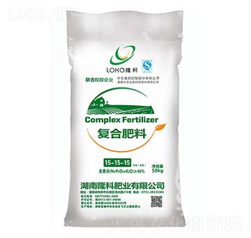 50kg復合肥料15-15-15-隆科肥業(yè)