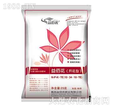 25g大量元素水溶肥料10-34-18+TE-益佰花-益佰農(nóng)