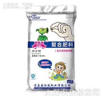 全水溶硫酸鉀型復合肥料15-5-30-巴比克-益佰農(nóng)