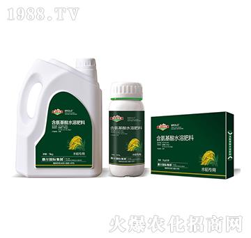 水稻專用含氨基酸水溶肥料-霸爾綠博