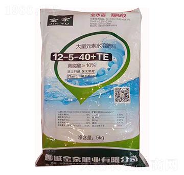 大量元素水溶肥12-5-40+TE-金余