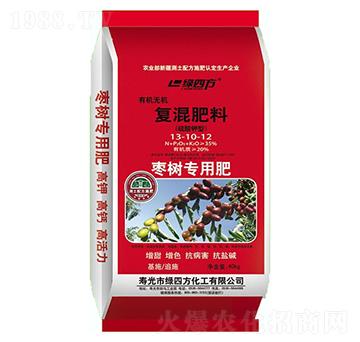 棗樹專用復(fù)混肥13-10-12-綠四方