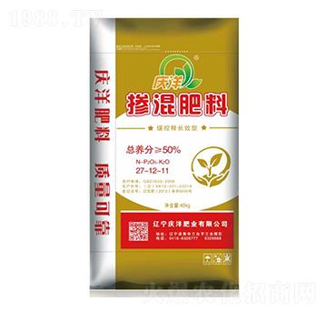 緩控釋長效型摻混肥料27-12-11-慶洋肥業(yè)