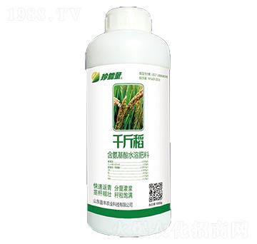 含氨基酸水溶肥料-千斤稻-嘉華生物
