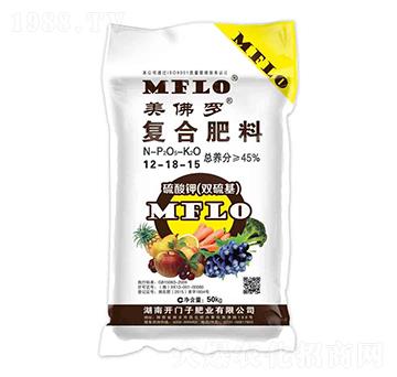 硫酸鉀復(fù)合肥料12-18-15-美佛羅-開門子