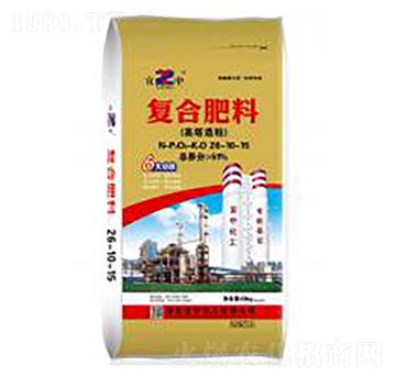 高塔造粒復合肥26-30-15-宜中化工
