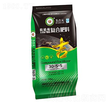 腐植酸天然礦物質(zhì)復合肥30-5-5-五吉元