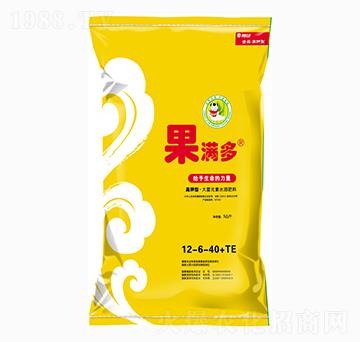 高鉀型大量元素水溶肥-果滿多-綠悅