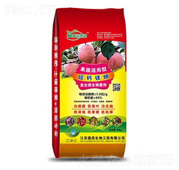 5億菌果蔬適用型硅鈣沒(méi)鉀復(fù)合微生物菌肥-德高生物