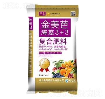 復合肥料18-5-25+TE-海藻3+3-金美芭
