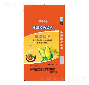 多層控失經(jīng)典摻混肥料26-10-10-天企肥業(yè)