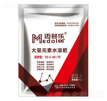 高鉀型大量元素水溶肥料10-5-40+TE-邁多樂(lè)