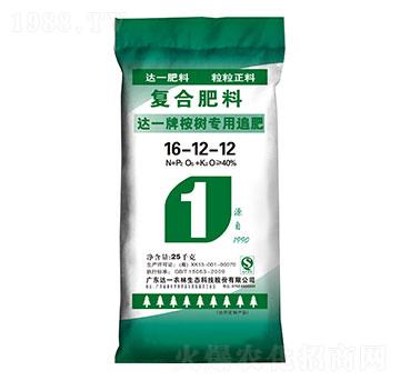 達一牌桉樹專用復(fù)合肥料16-12-12-達一農(nóng)林