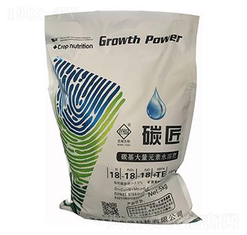 碳基大量元素水溶肥18-18-18+TE-碳匠-芭甸生物