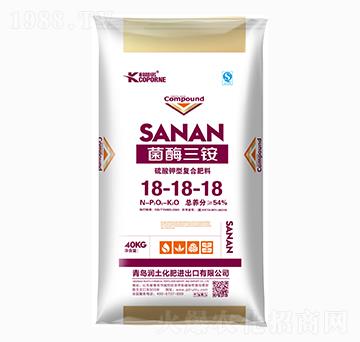40kg硫酸鉀型復(fù)合肥料18-18-18-科普諾-潤(rùn)土