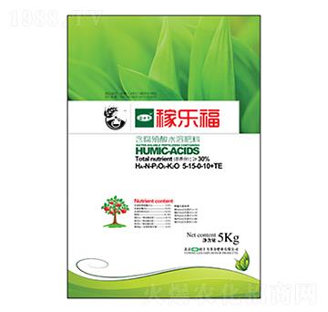 含腐植酸水溶肥料-金必來六合金稼樂福-力多金