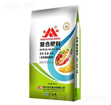高濃度硫酸鉀復合肥料15-14-16-生茂-宏達股份