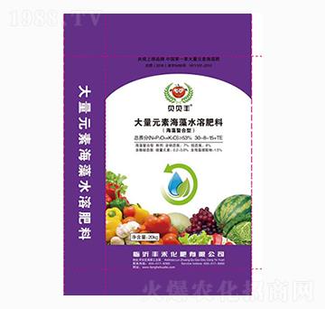 大量元素海藻水溶肥料30-8-15+TE-貝貝豐-豐禾
