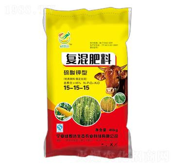 硫酸鉀型全水溶復混肥料15-15-15-綠即達