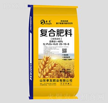 防蟲(chóng)抗病量子能量功能性控失復(fù)合肥25-15-8-孝友