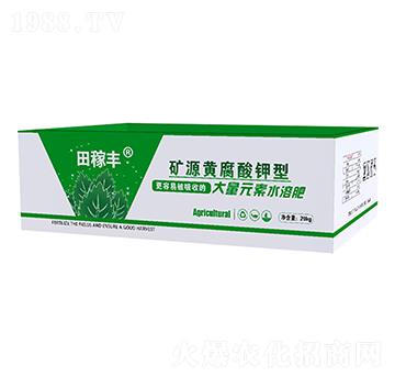 礦源黃腐酸鉀型大量元素水溶肥-田稼豐-綠洲