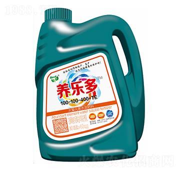 大量元素水溶肥料100-100-400+TE-養(yǎng)樂(lè)多-奧雷德斯