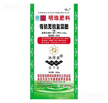 50kg有機無機復(fù)混肥-明珠