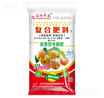 南果梨專用肥16-5-27-高柯中農(nóng)