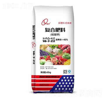 硫酸鉀復(fù)合肥料16-7-22-聯(lián)宇