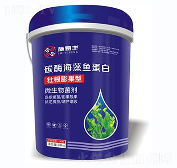 壯根膨果型-碳酶海藻魚蛋白-施易豐