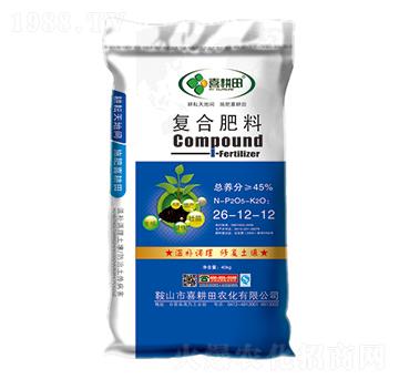 40kg功能型復(fù)合肥料26-12-12-喜耕田