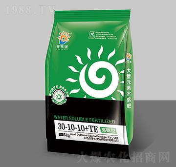 大量元素水溶肥料30-10-10+TE-多樂美