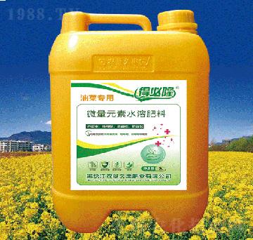 油菜專用微量元素水溶肥料-得必隆-農(nóng)墾久豐