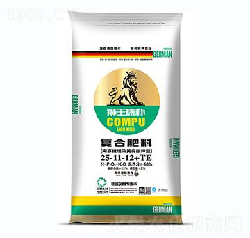 殼寡糖增效黃腐酸鉀型復(fù)合肥料25-11-12+TE-獅王康樸-卓尚農(nóng)業(yè)