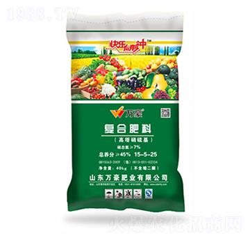 硝硫基復(fù)合肥料15-5-25-萬豪