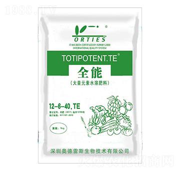 高鉀型大量元素水溶肥12-6-40+TE-全能-奧德雷斯