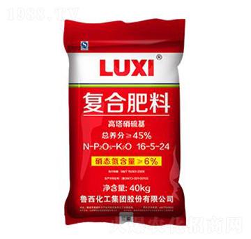 40kg高塔硝硫基復(fù)合肥料16-5-24-魯西化工