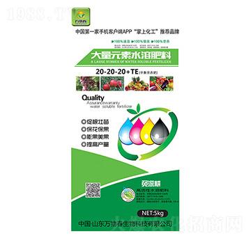 平衡營養(yǎng)肥大量元素水溶肥20-20-20+TE-萬物春