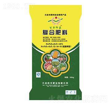 硫酸鉀型復合肥料12-18-15-百豐印象-中基金石