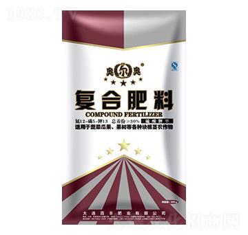 硫酸鉀型復混肥料12-5-13-奧爾奧-中基金石