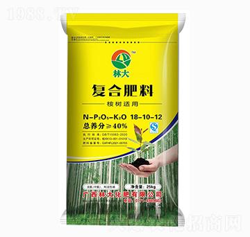 桉樹(shù)適用復(fù)合肥料18-10-12-林大