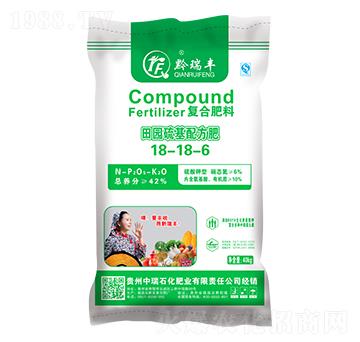 春季果蔬適用田園硫基配方肥18-18-6-中瑞石化