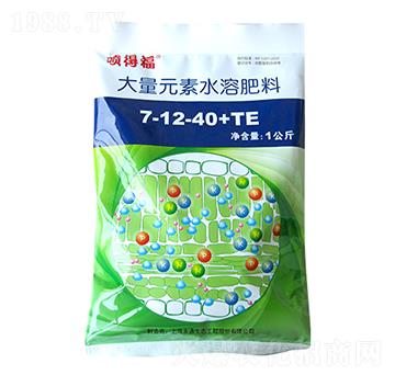 大量元素水溶肥7-12-40+TE-噴得福-永通生態(tài)