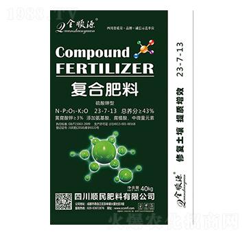 硫酸鉀型復合肥料23-7-13-順民肥料