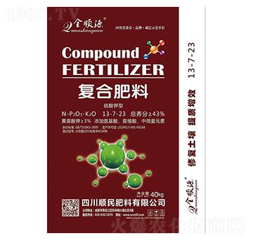硫酸鉀型復合肥料13-7-23-順民肥料