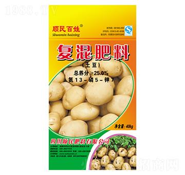 土豆復(fù)混肥料13-5-7-順民肥料
