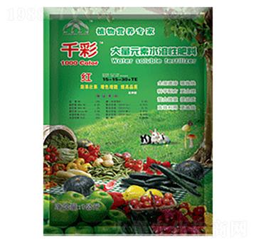 大量元素水溶肥料15-15-30+TE-千彩·紅-加農(nóng)和信