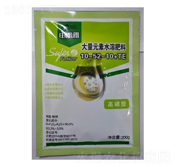 高磷型大量元素水溶肥10-52-10+TE-申晶雅